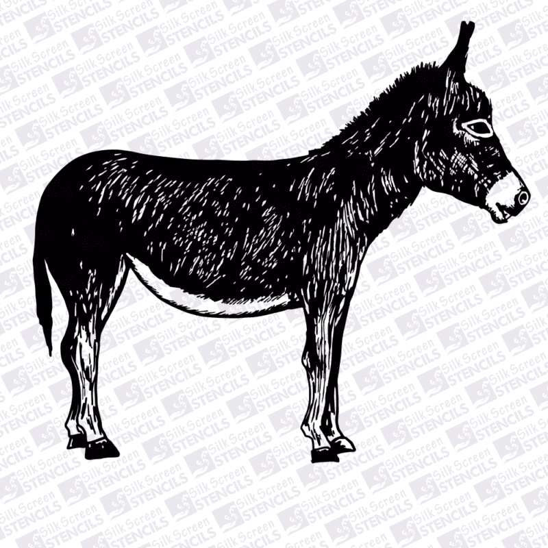 donkey Silkscreen Stencils