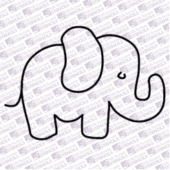 Elephant Outline