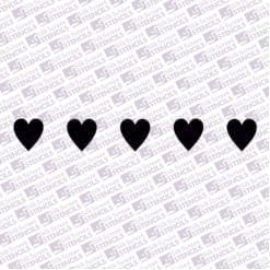 Border Hearts