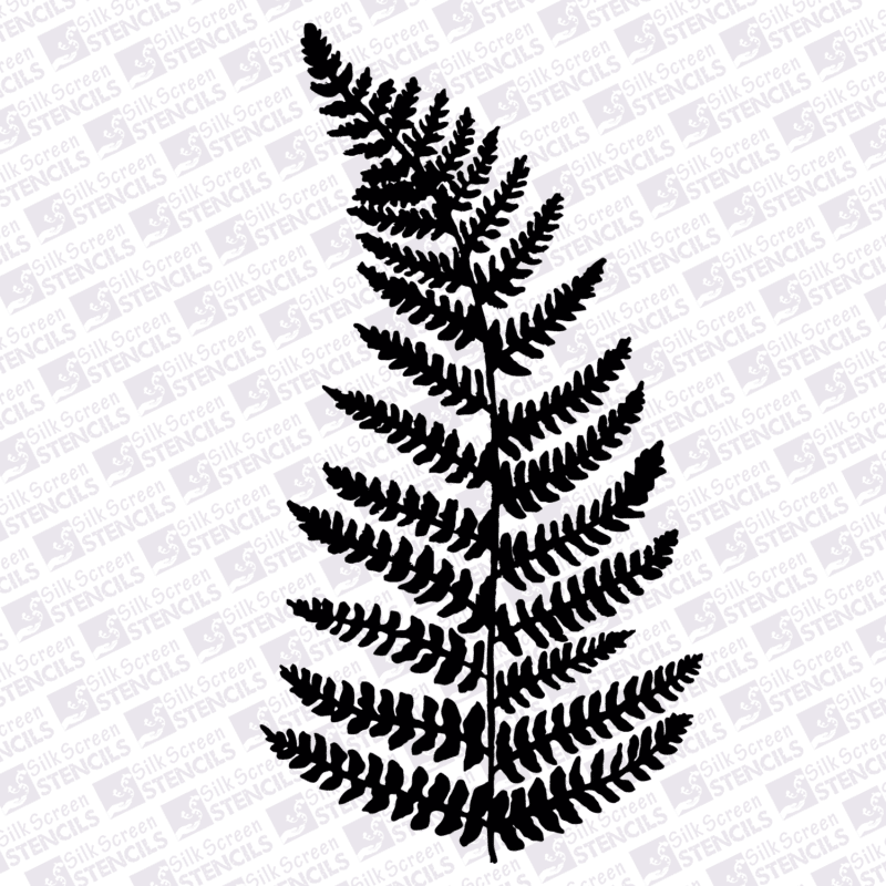 Fern leaf Silkscreen Stencils