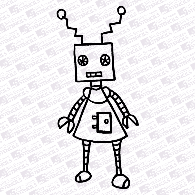Robot 1 | Silkscreen Stencils
