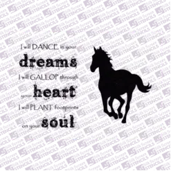 quote with horse