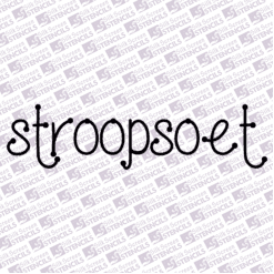 Stroopsoet