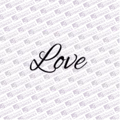 cursive Love