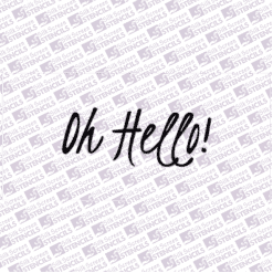 Oh hello!