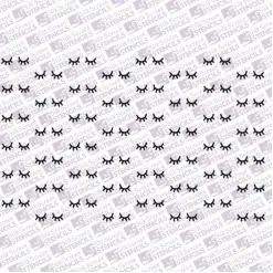 Lashes pattern