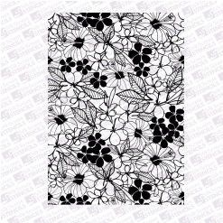 Mixed flower pattern