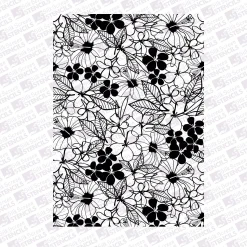 Mixed flower pattern